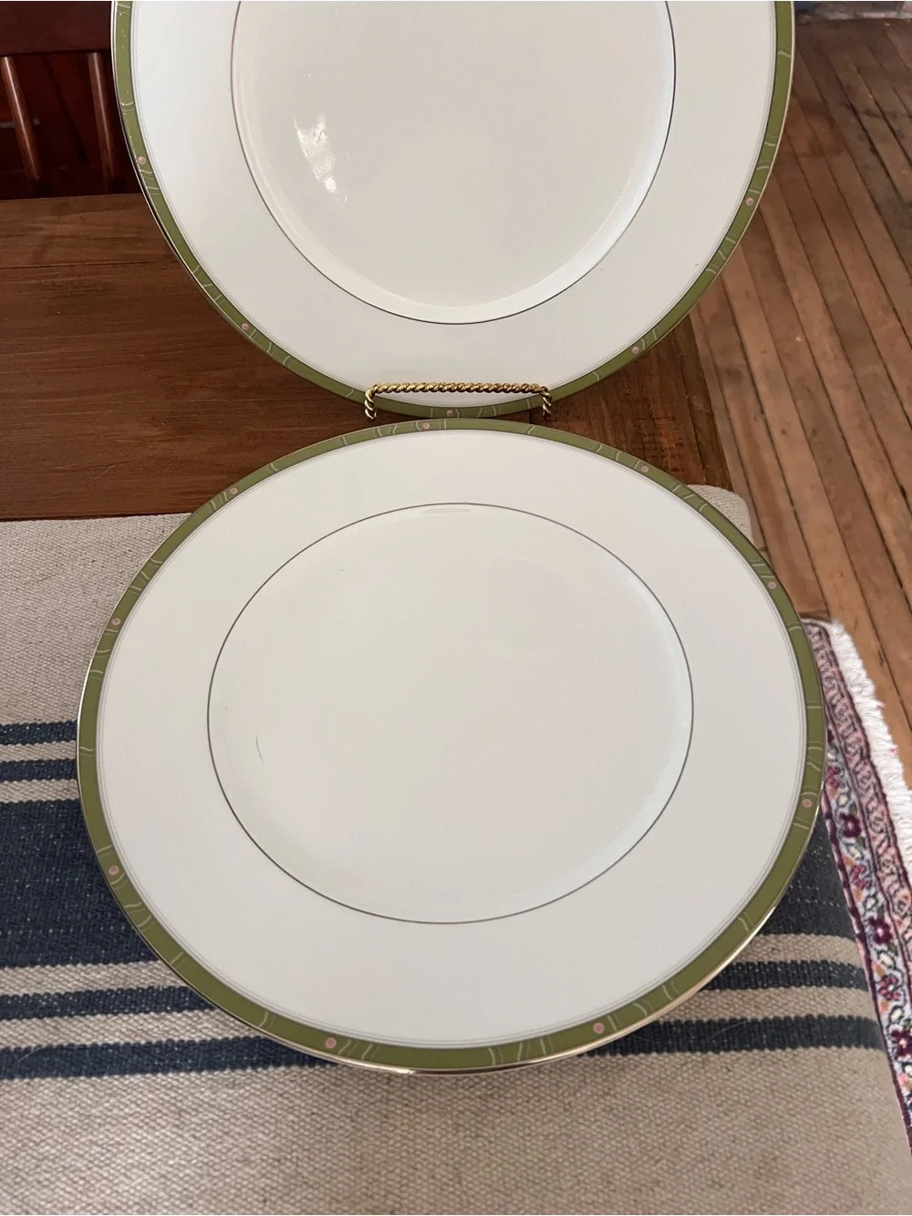 2 Royal Doulton Daybreak Dinner Plates NWOT